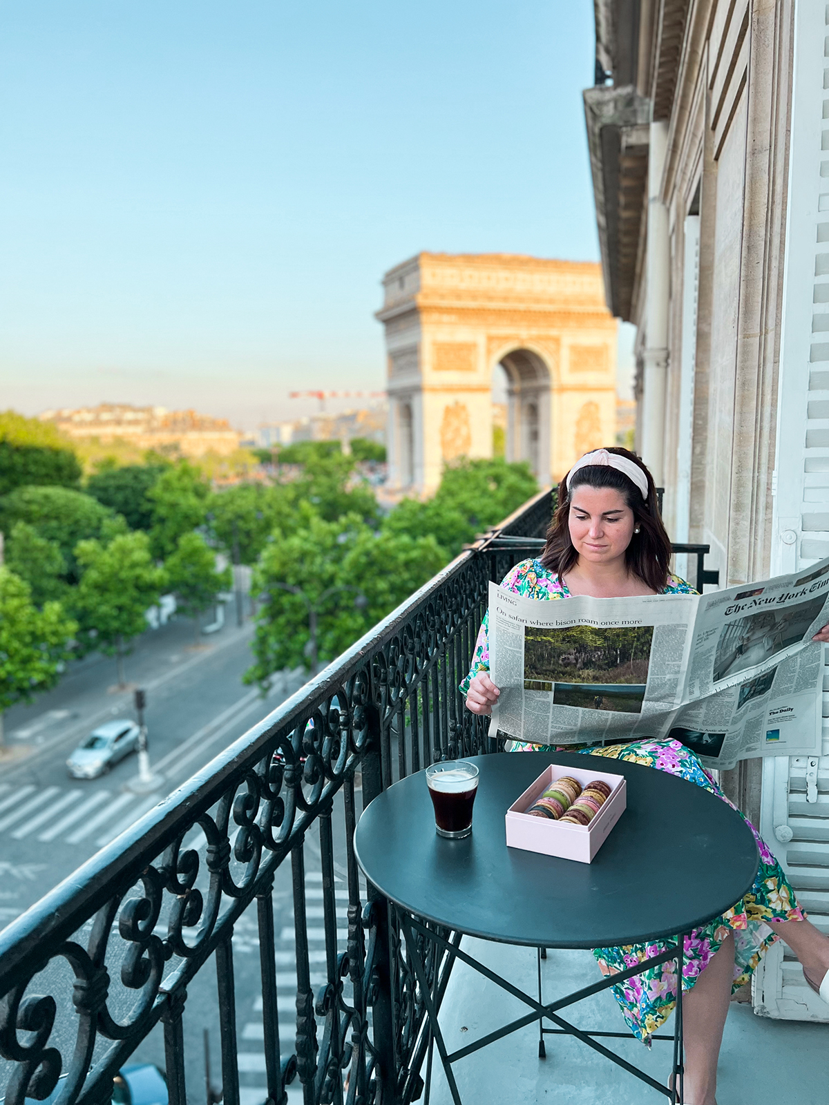Paris hotel Splendid Etoile balcony view 1200x1600